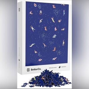 1000 Piece Puzzle REFLECTIONS - BetterCo Swimming in the Stars NEW! Space